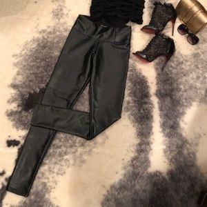 Faux Leather Leggings